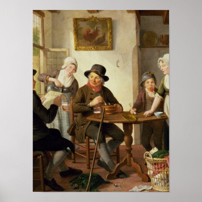 Póster Interior do Algodão (Frente)