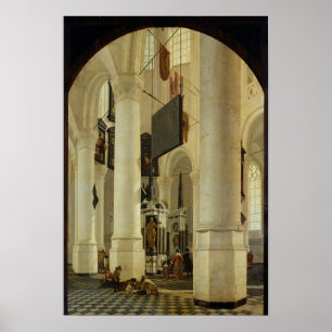 Póster Interior do Nieuwe Kerk