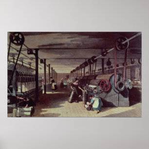 Poster Interior of a mill