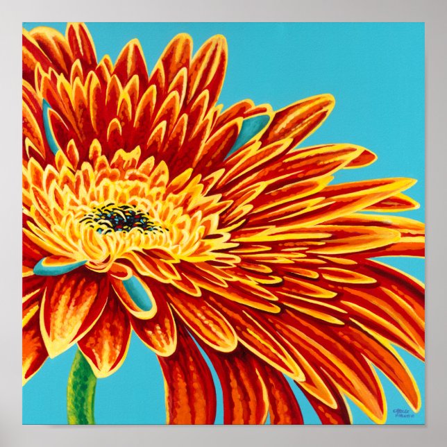 Póster Intermitências de cores I (Frente)