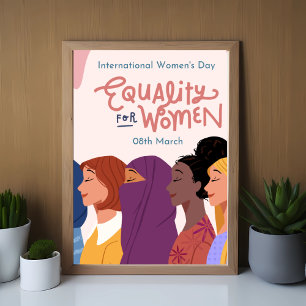 Poster Internacional do Dia da Mulher