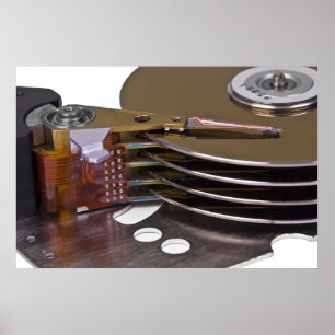 Poster Internals de uma movimentação de disco rígido