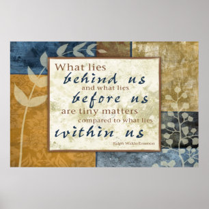 Poster interno do auto: Emerson