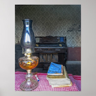 PÓSTER INTEROR DA RESIDÊNCIA 3 DA CIDADE DO GHOST