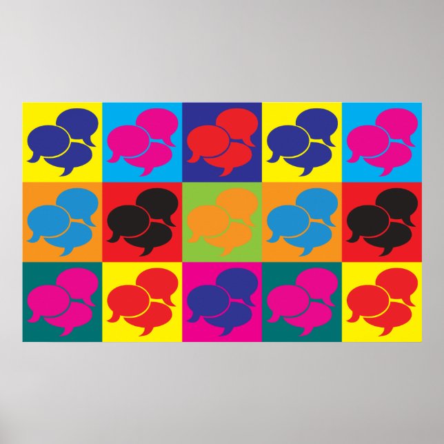Póster Interpretação da arte Pop (Frente)