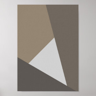 Poster Intersect – Arte Geométrico Neutro