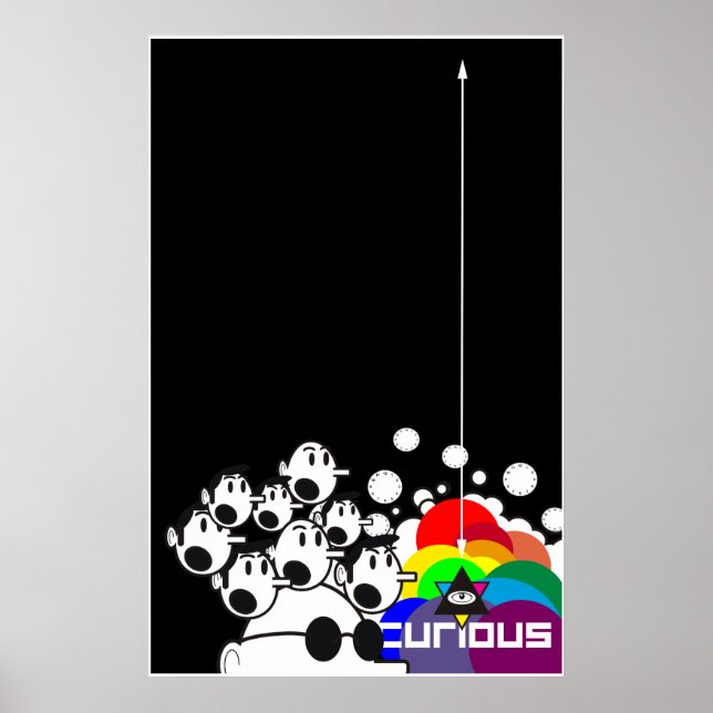 Póster intervalo de tempo conceitual (Frente)