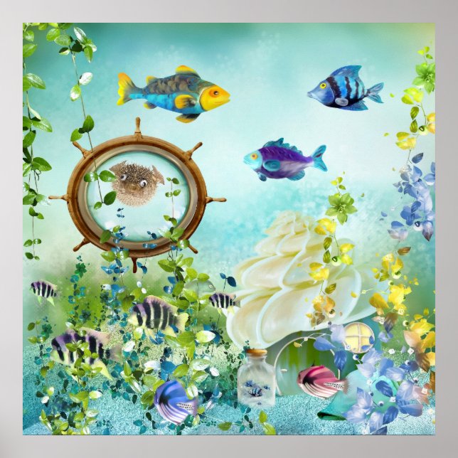 Poster Interwasserwelt III (Frente)