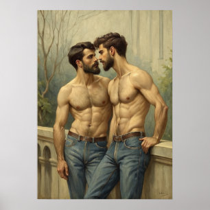 Poster Intimidade Barroca: O Olhar Romântico