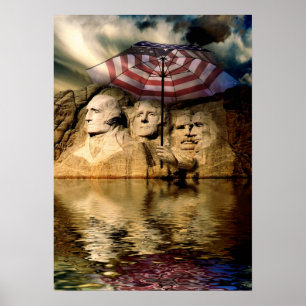 Póster Inundação de Rushmore