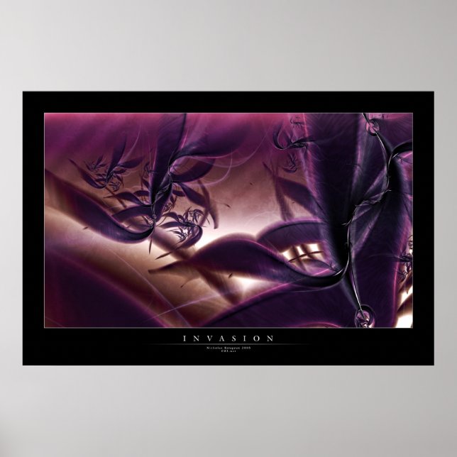 Poster Invasão (Frente)