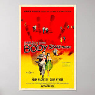 Poster Invasão do Corpo dos Caçadores