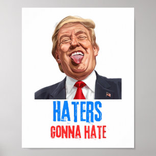 Poster Invejantes Engraçados odiarão citar palavras engra
