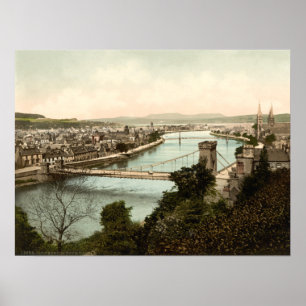 Póster Inverness do castelo, Scotland