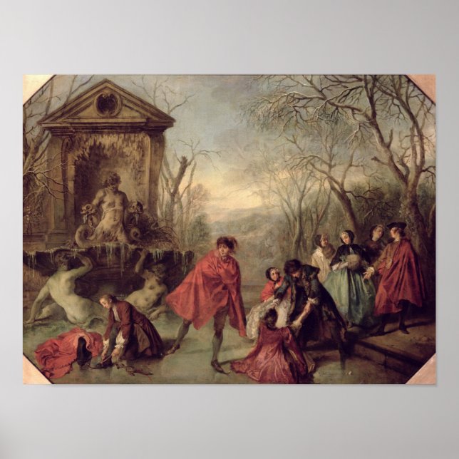 Póster Inverno, 1738 (Frente)