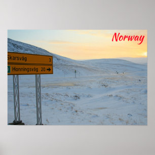 Poster Inverno da Noruega