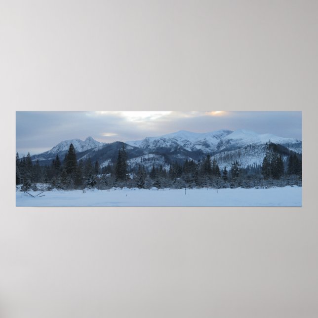 Poster Inverno de Tatras (Frente)