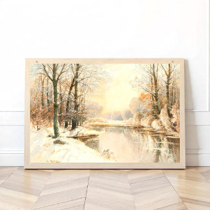 Poster Inverno em Spreewald