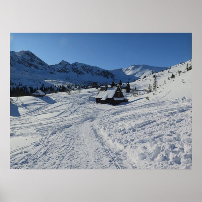 Poster Inverno em Tatras (Frente)