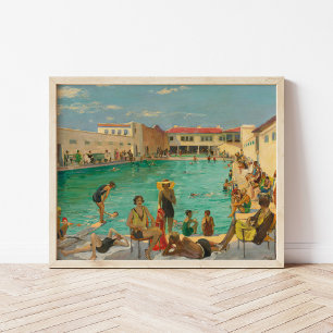 Poster Inverno na Flórida   Sir John Lavery