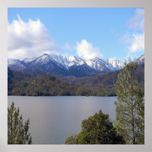 Poster Inverno no Lago Whiskeytown... (Frente)