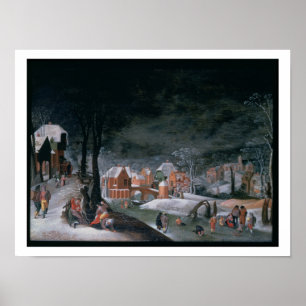 Poster Inverno (óleo no painel) (veja igualmente 166905,