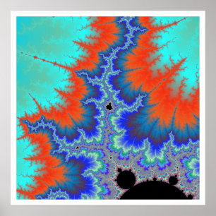 Póster Inversão alaranjada