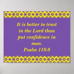 Poster Inverso da bíblia salm