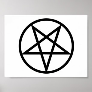 Poster invertido do Pentagram