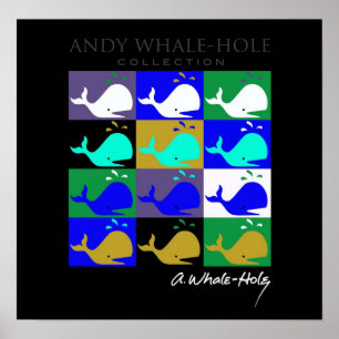 Poster invertido painel da cor de Andy