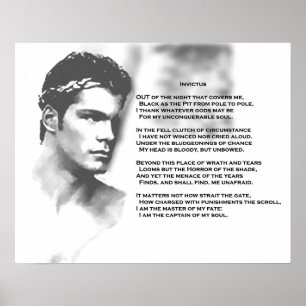 Póster Invictus