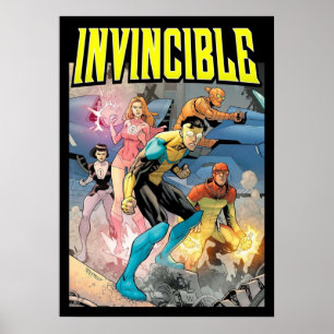 Poster invincible cartoon