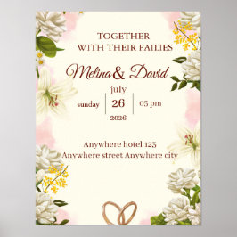 Poster invitation 