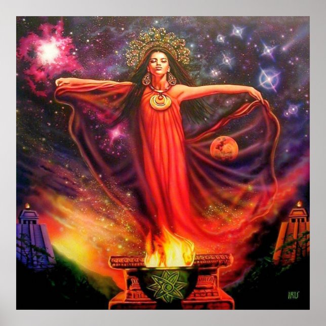 Poster Invocação por Lisa Iris (Frente)