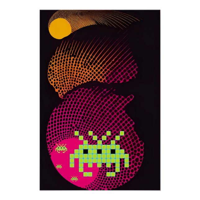 Póster Invocando Reis de Espaço (Frente)