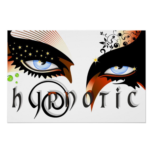 Póster Invólucro da Moda Azul (Frente)