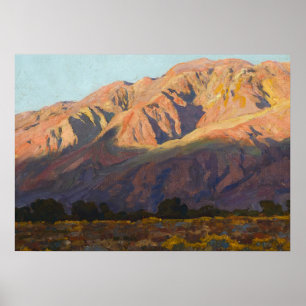 Poster Inyo Range at Sunset, Lone Pine de Maynard Dixon