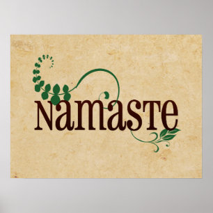 Póster Ioga de Namaste