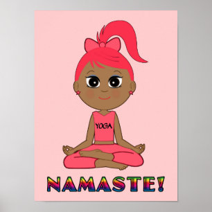 Póster Ioga Namaste