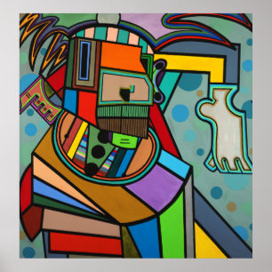 Poster "Ioga" por Ruchell Alexander