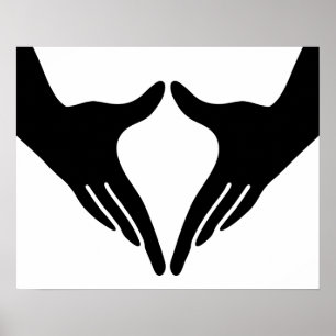 Póster Ioga Yoni Mudra