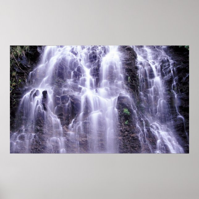 Póster Ione Falls, British Columbia, Canadá (Frente)