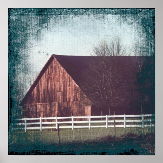 Póster Iowa Barn 8 (Frente)