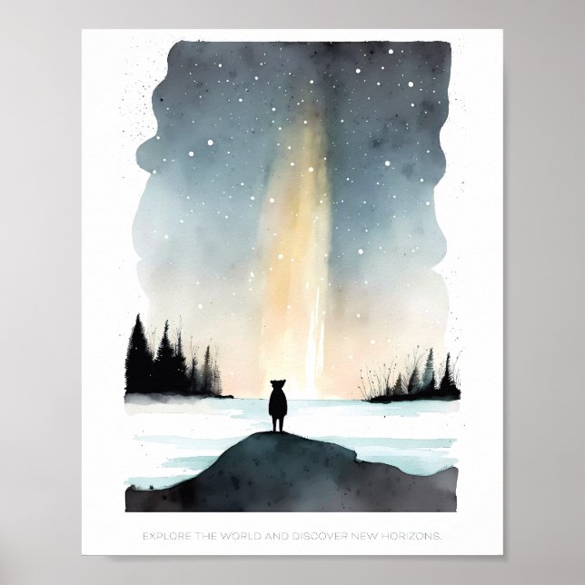 Poster Ir Explorar (Frente)