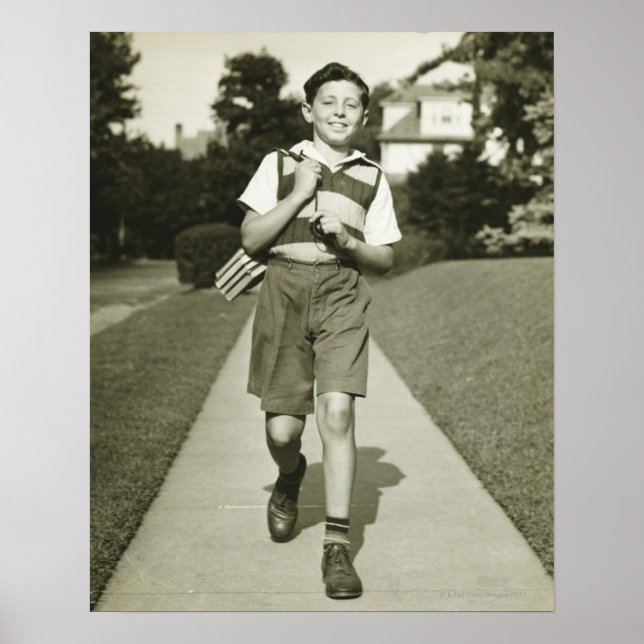 Póster Ir para a escola (Frente)