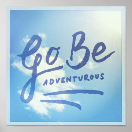 Póster Ir Ser um Céu Aventurado