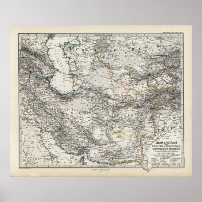 Poster Irã Afeganistão Paquistão (Frente)