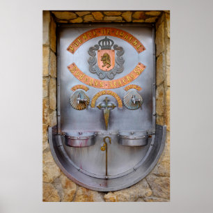 Poster Irache Wine Fountain