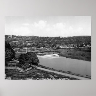 Póster Ireland, Cappoquin, Waterford ocidental, impressã