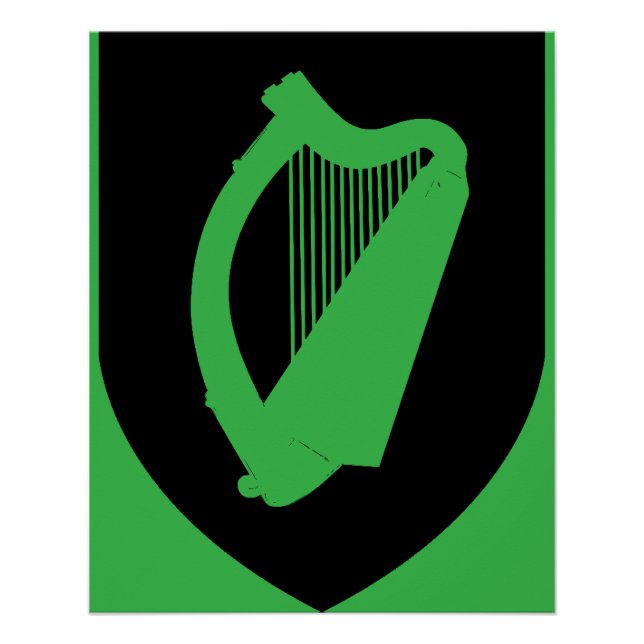 Póster Ireland Coat of arms  (Frente)